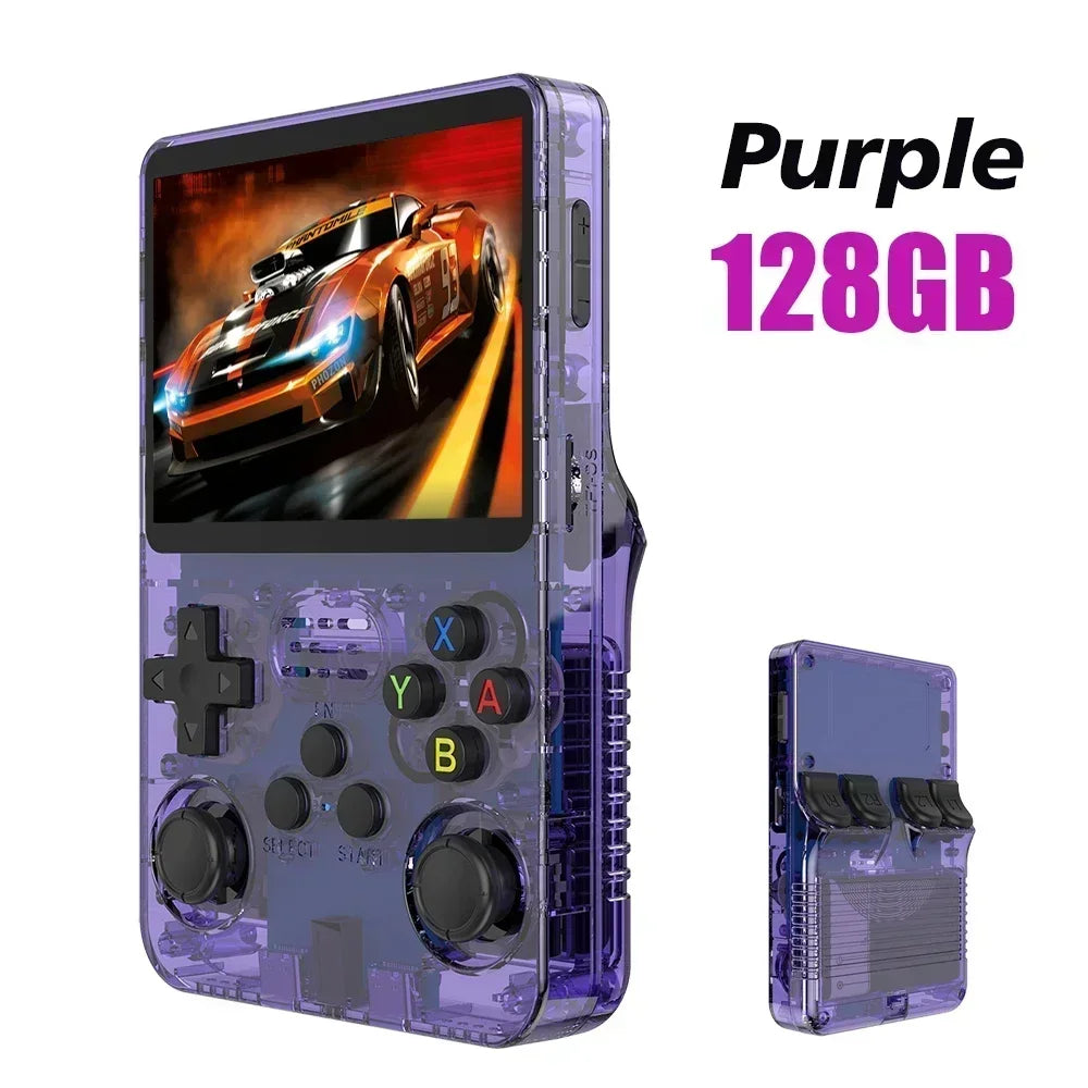 BOYHOM Original ARKOS 256G/128G/64G R36S Open Source Retro Handheld Game Console 3.5'' IPS Portable Pocket Game Player MAX
