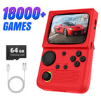 XISKT R36T Retro Portable Pocket Handheld Game Console EmuEMEC System 27+Simulator 18000+Game 3.5''IPS Screen Video Game Console